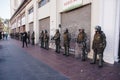 Protests in Valparaiso